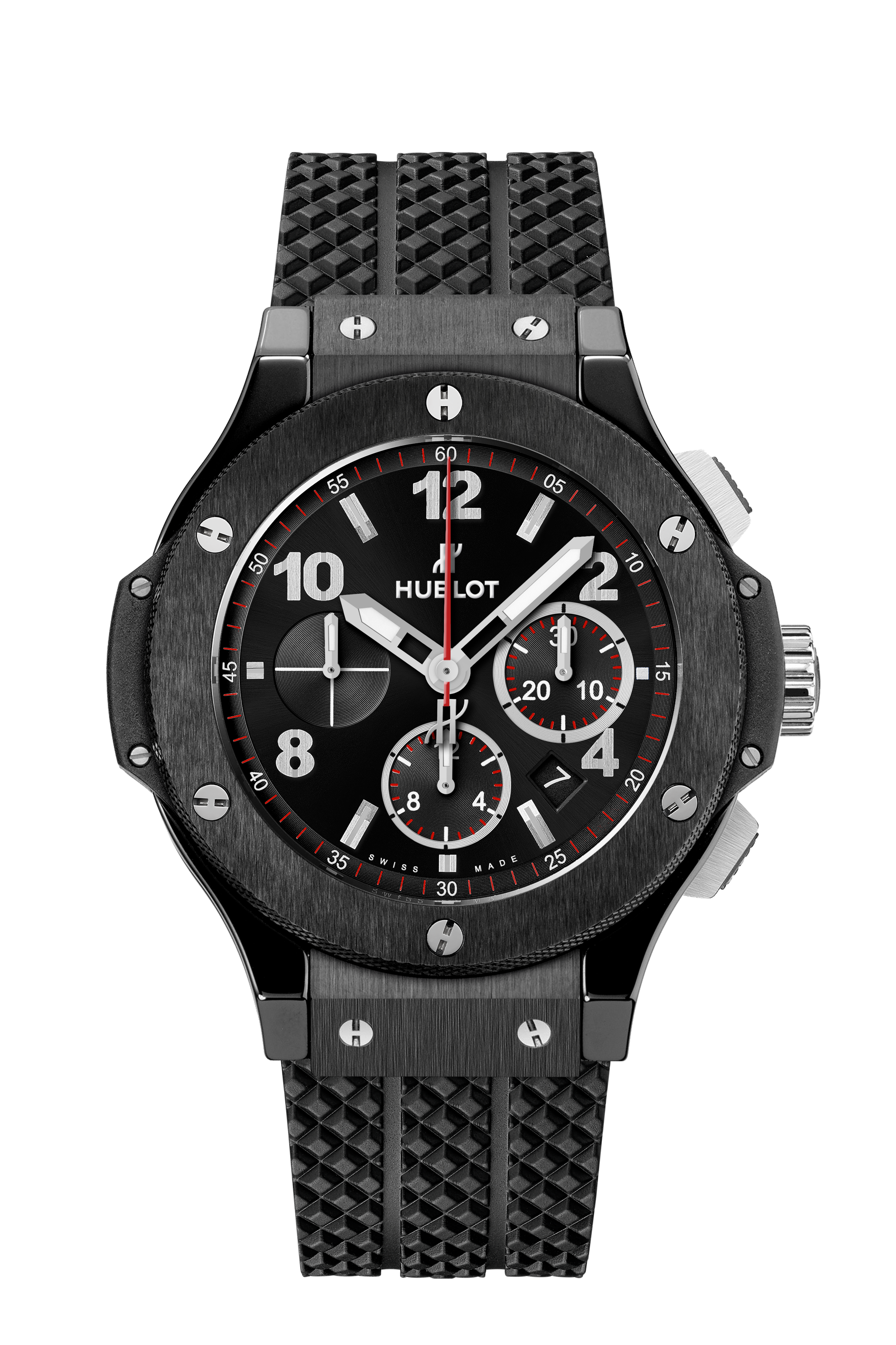 Big Bang Original Black Magic 44 mm, front view 