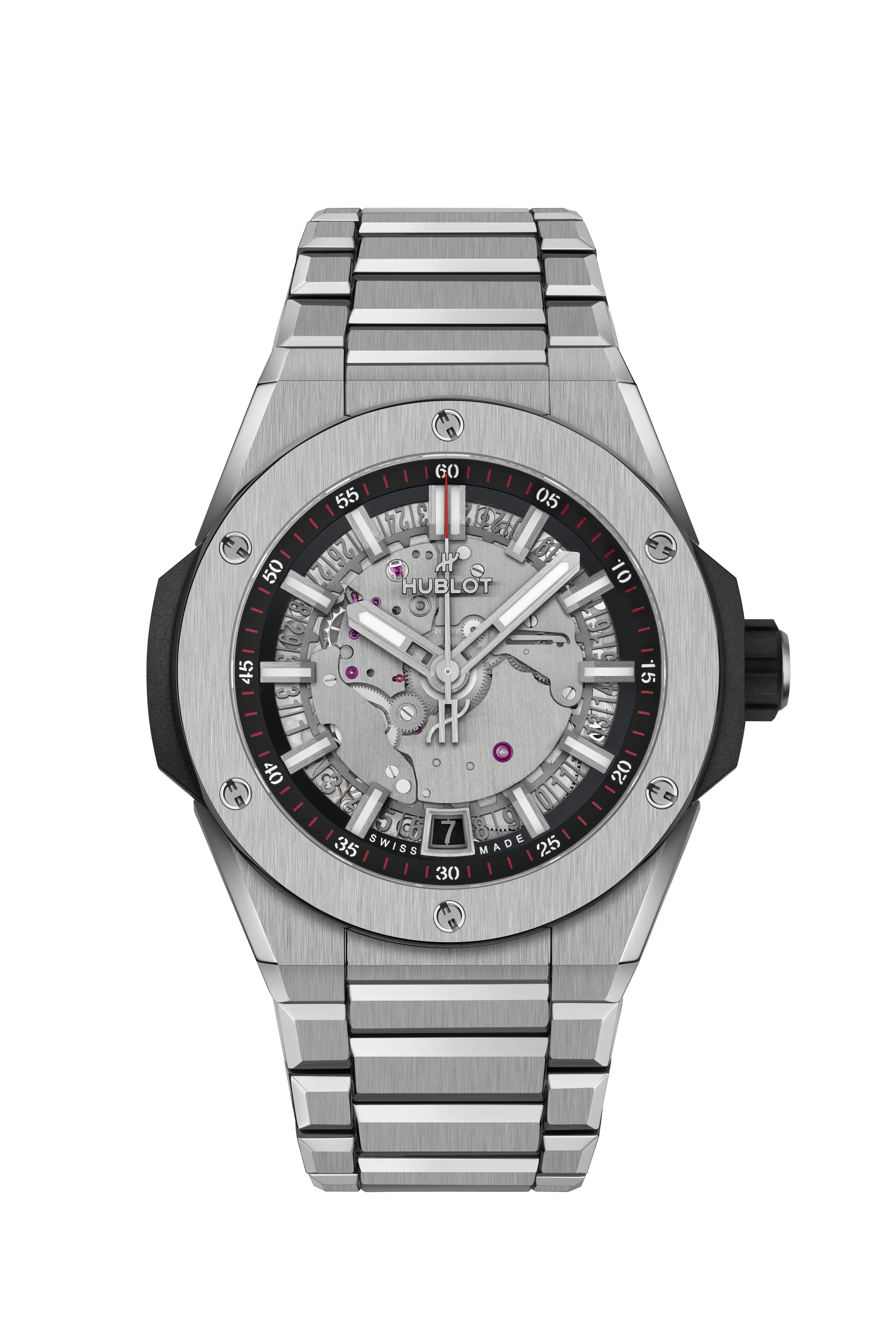 Big Bang Integrated Time Only Titanium 40 mm | Hublot JP