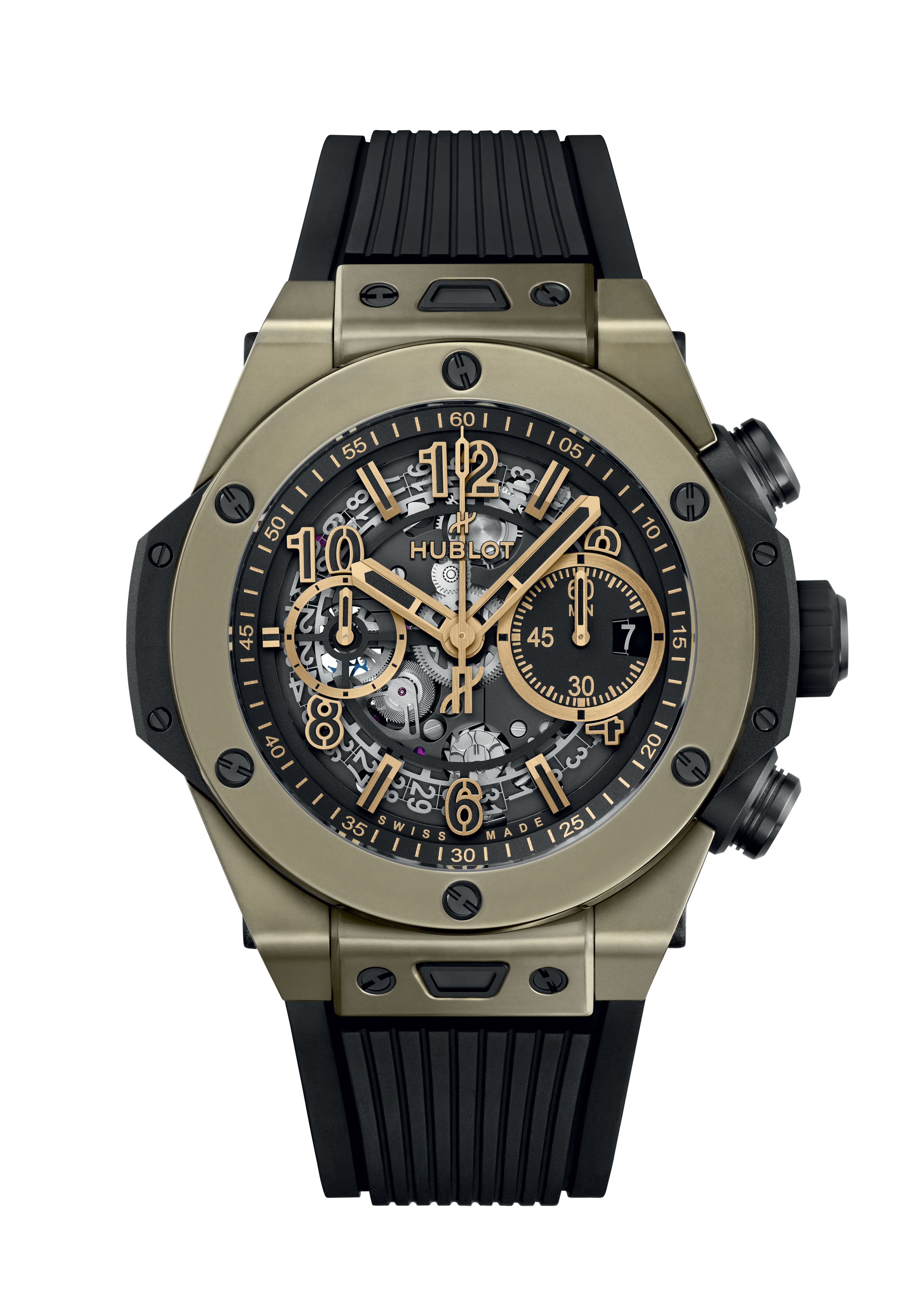 Gold cheap hublot watch
