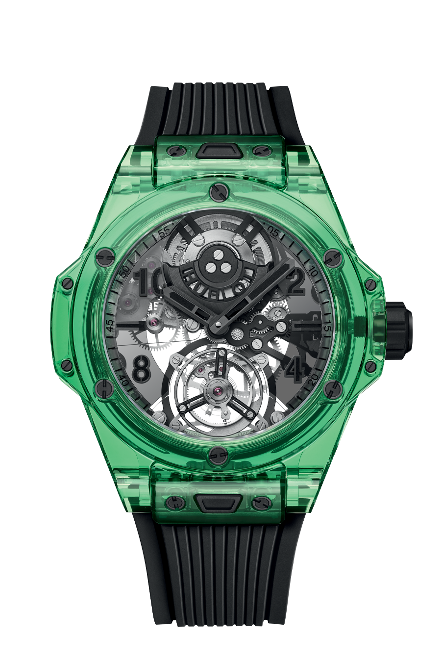 Big Bang Tourbillon Automatic Green Saxem 44 mm