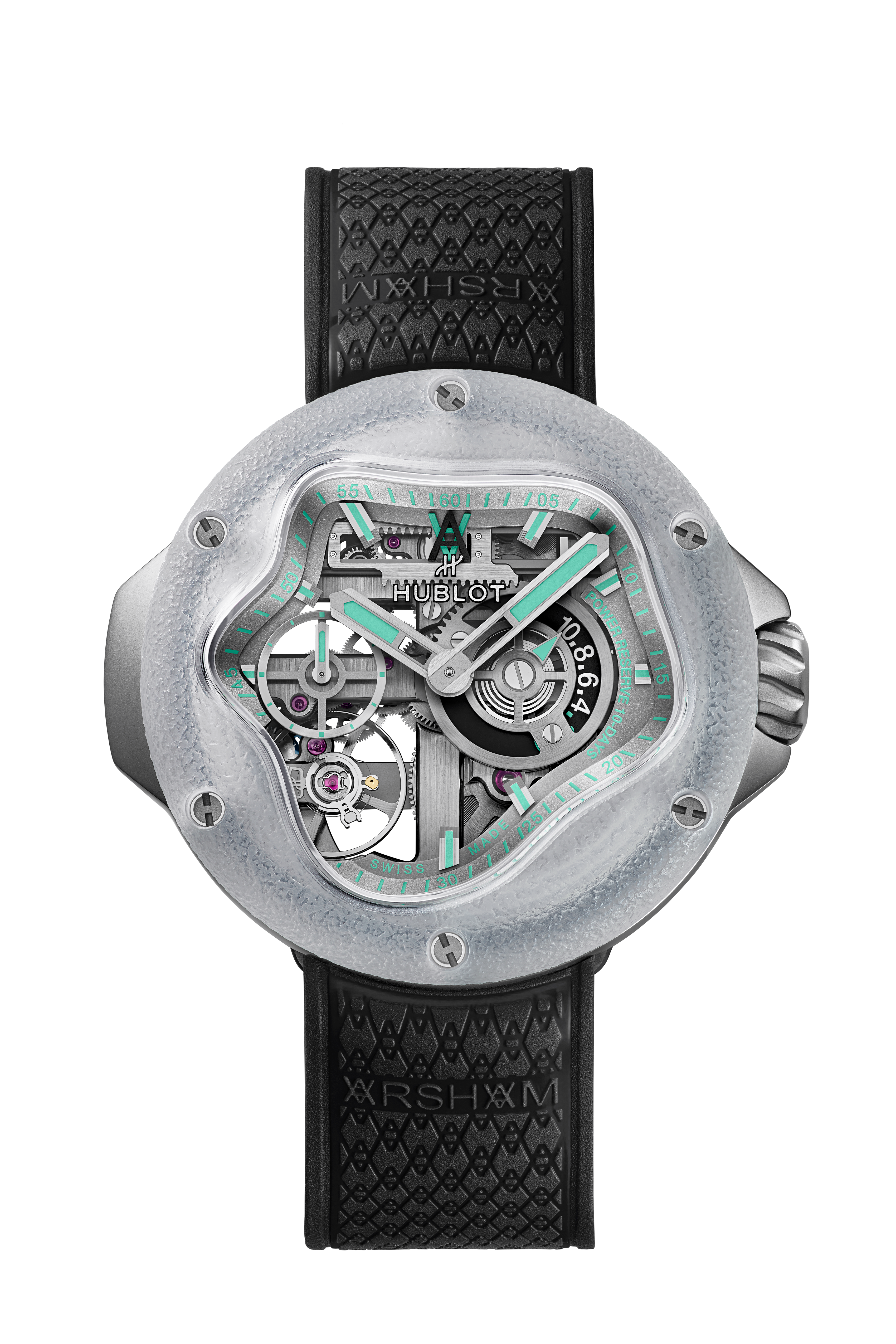 MP-17 Meca-10 Arsham Splash Titanium Sapphire 42 mm | Hublot