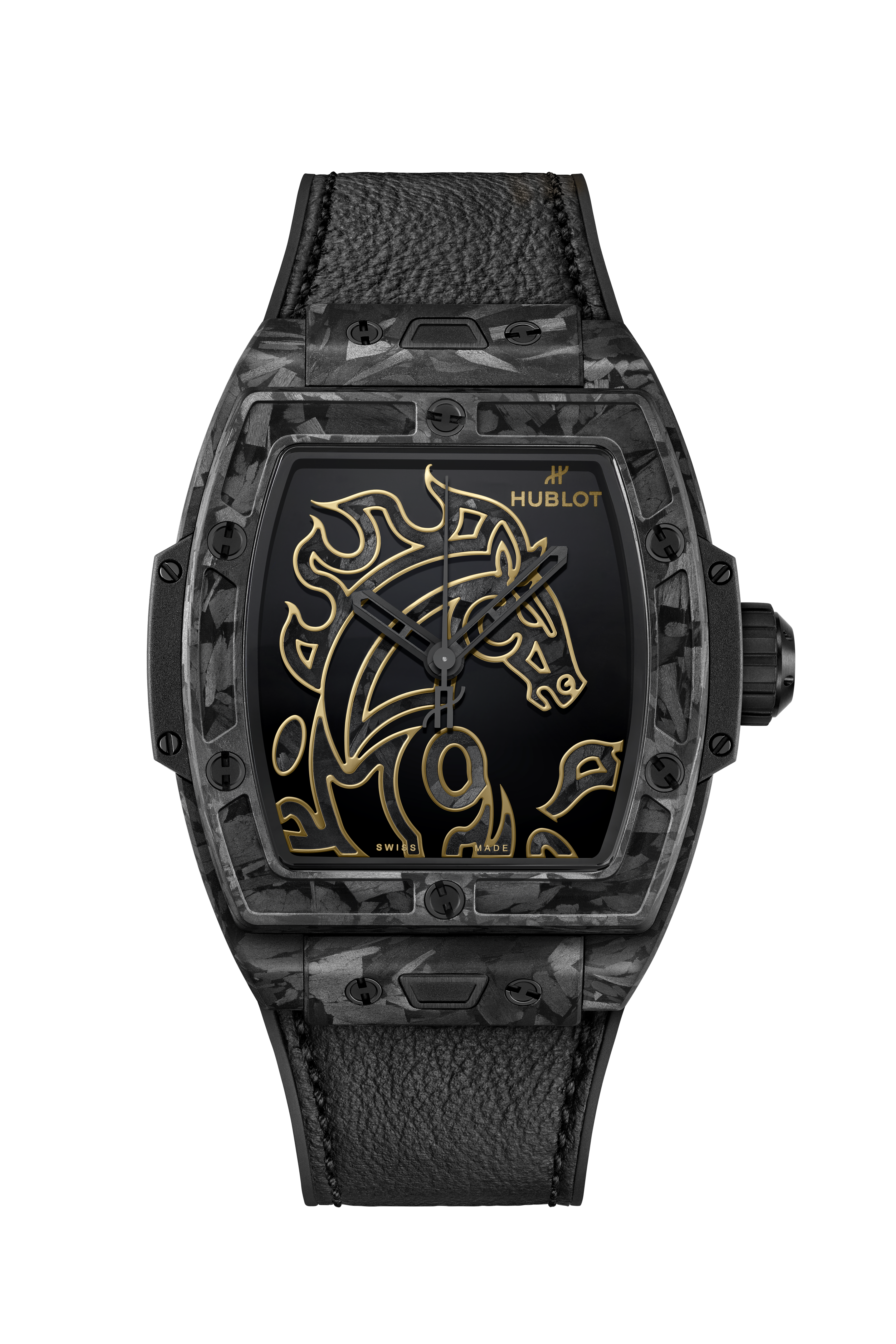 Spirit of Big Bang Year Of The Horse Frosted Carbon 42 mm | Hublot