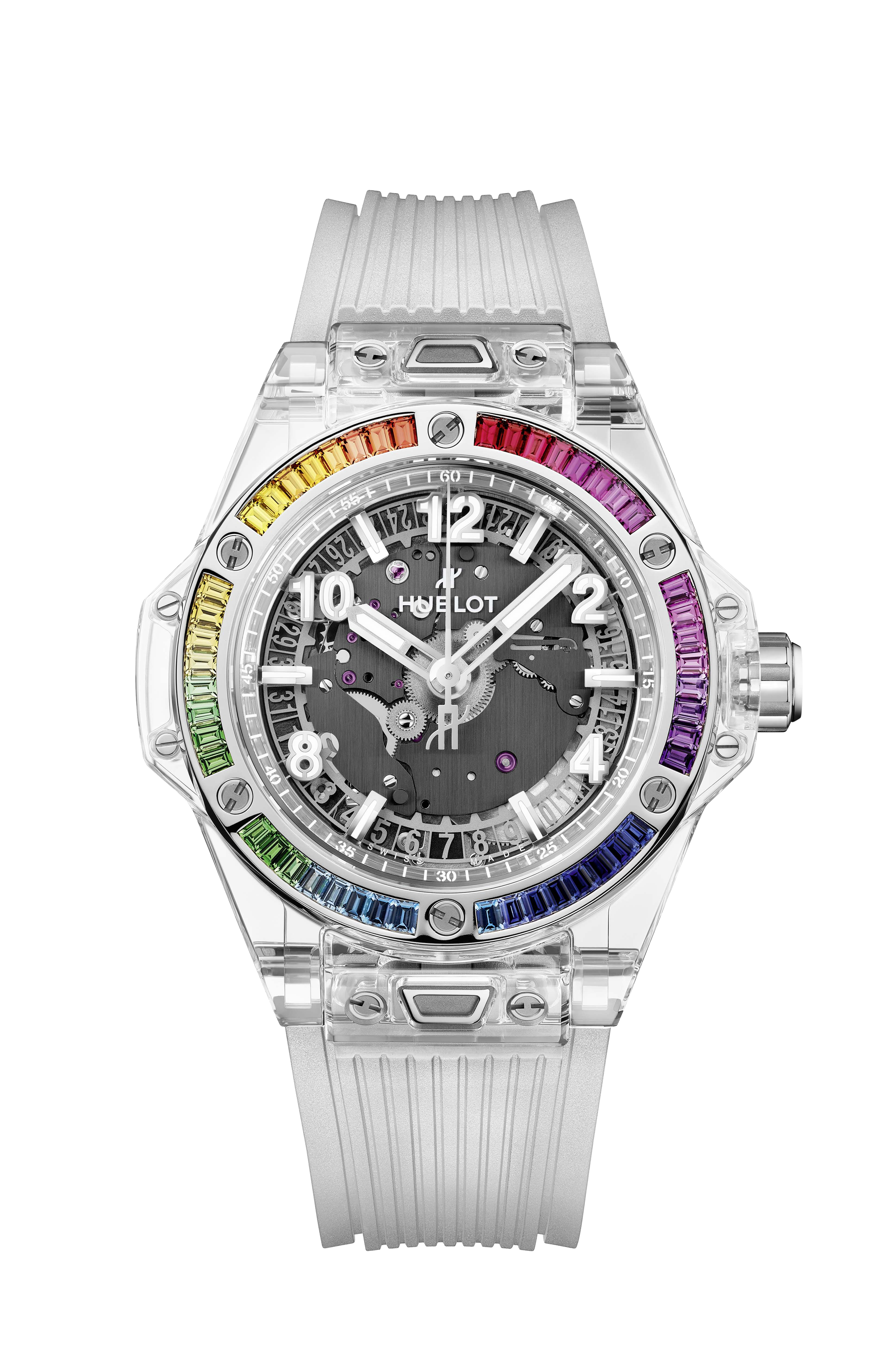 Big Bang One Click Sapphire Rainbow 39 mm | Hublot