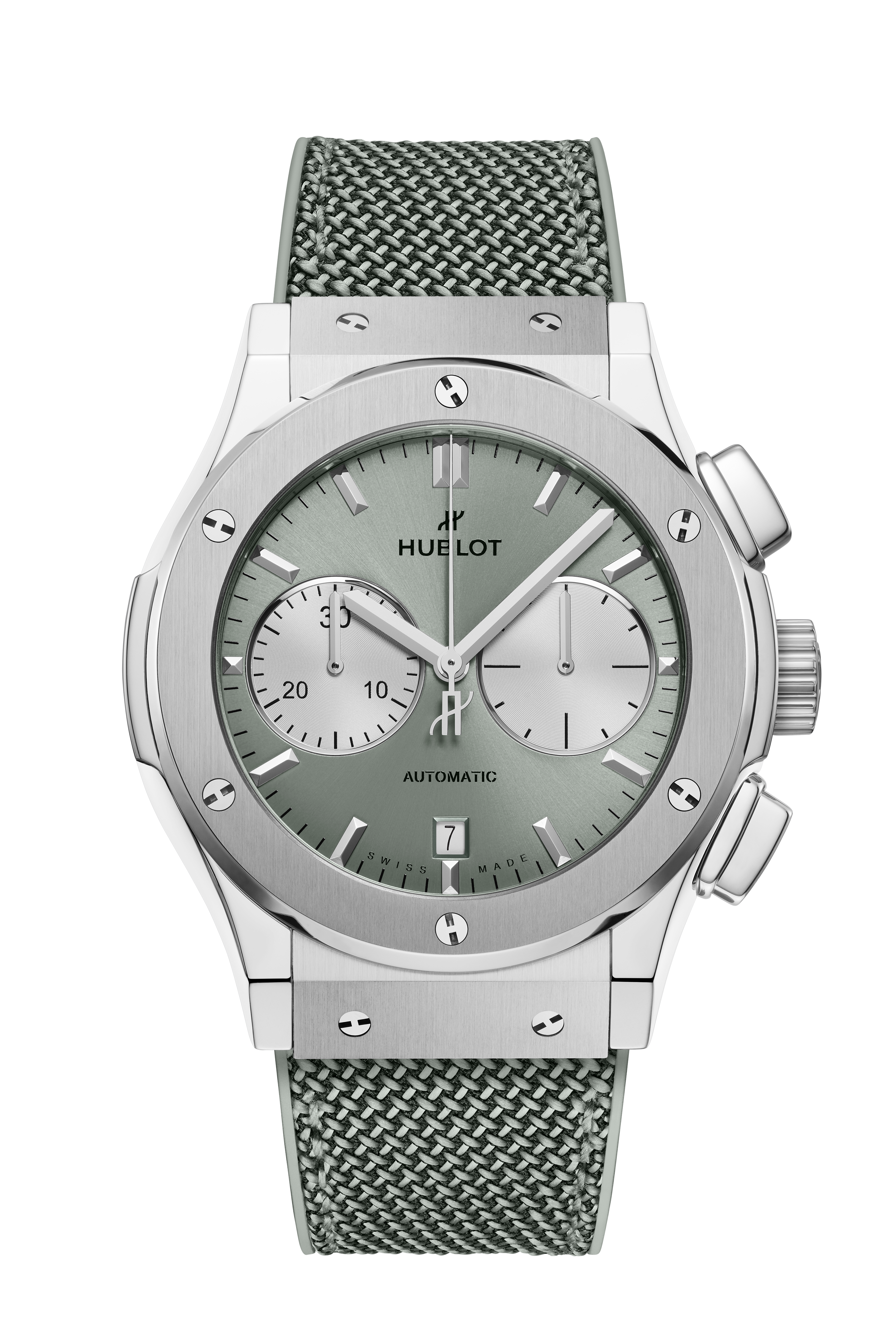 Classic Fusion Chronograph Titanium Sage Green 45 mm | Hublot