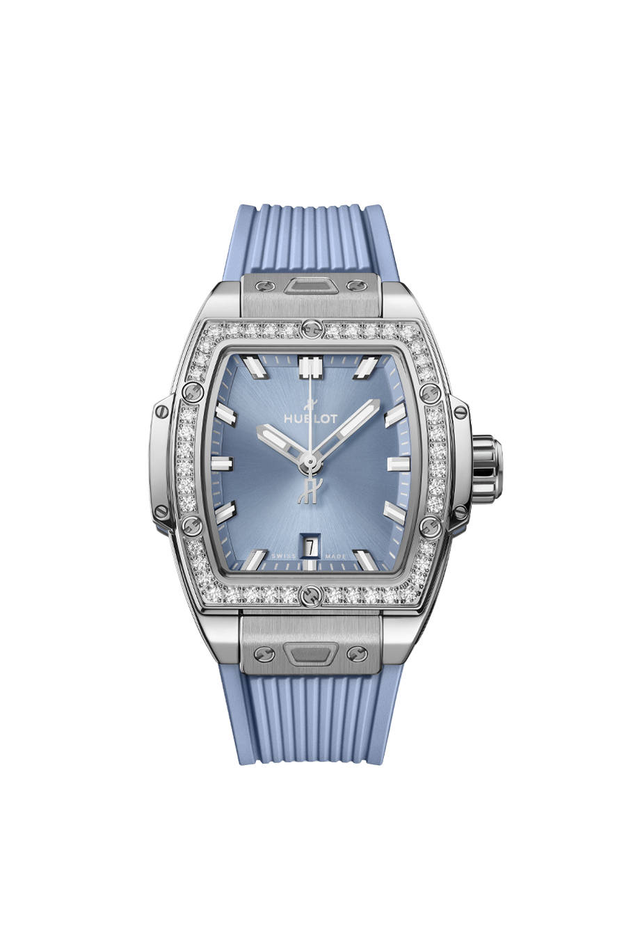 Spirit Of Big Bang Steel Coal Blue Diamonds 32 mm | Hublot
