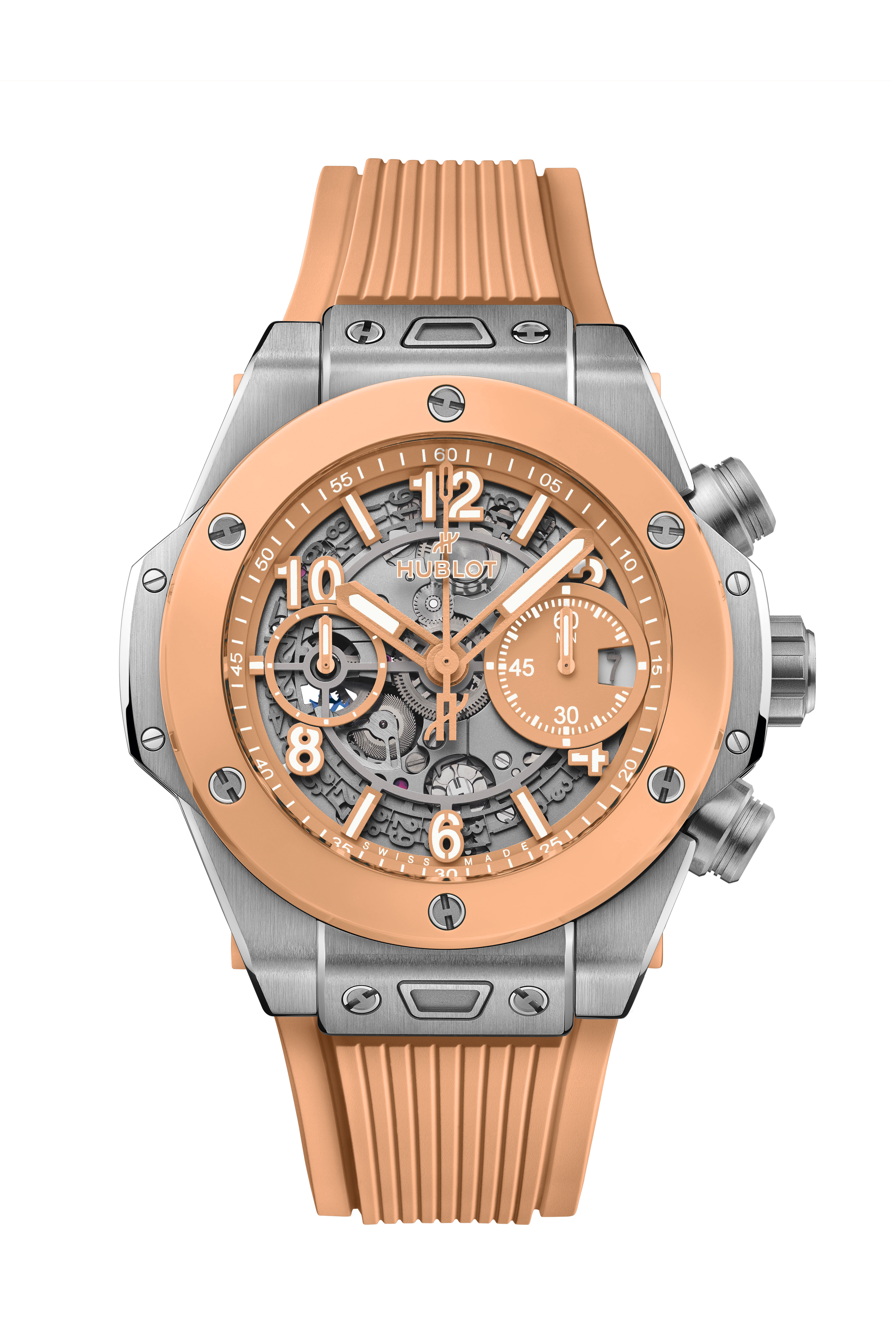 ハーロックベージュ Big Bang Titanium Peach Ceramic 42 mm | Hublot
