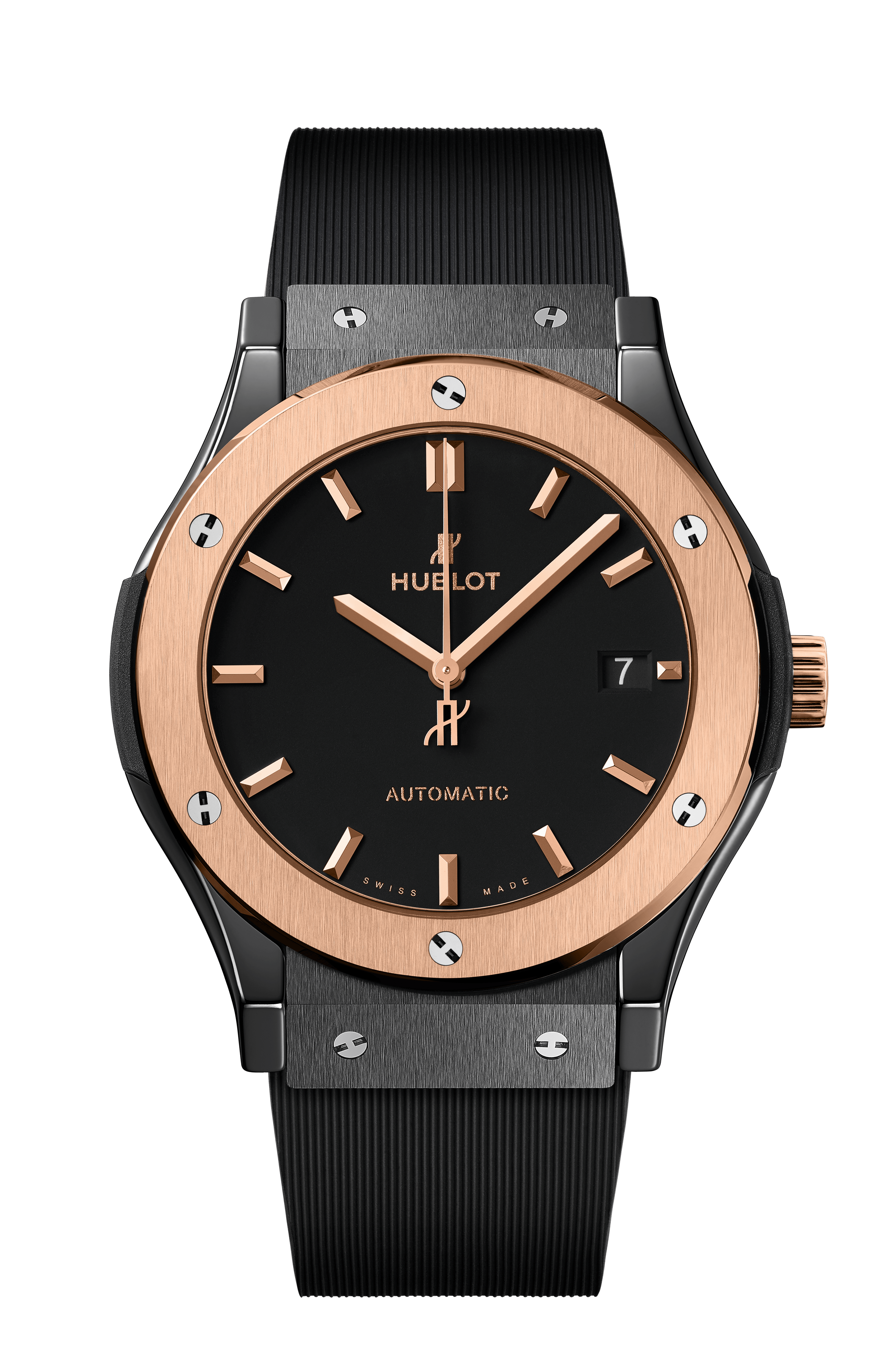 Hublot Classic Fusion Ceramic King Gold Ladies Watch