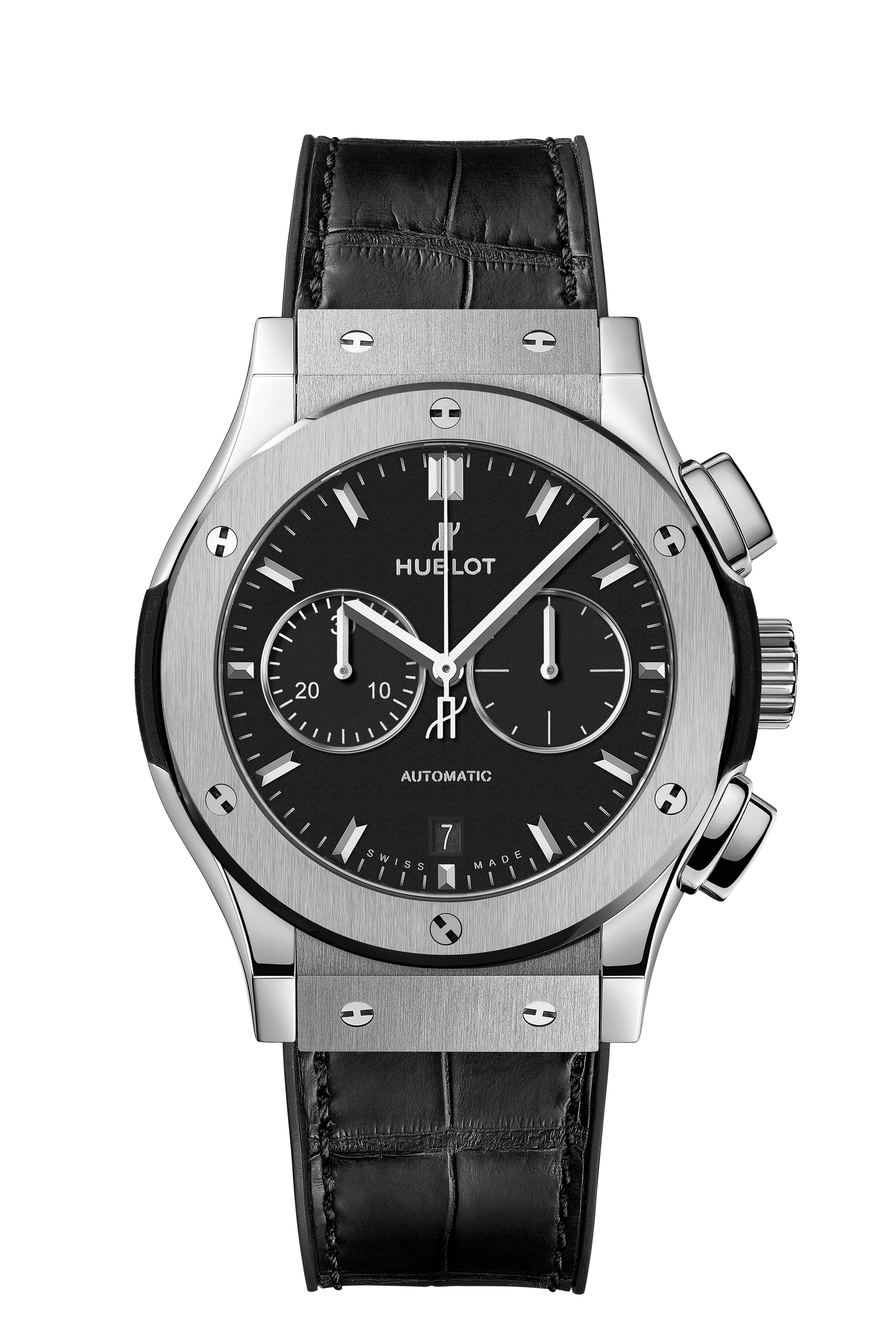 HUBLOT Classicfusion chronograph レザーバンド