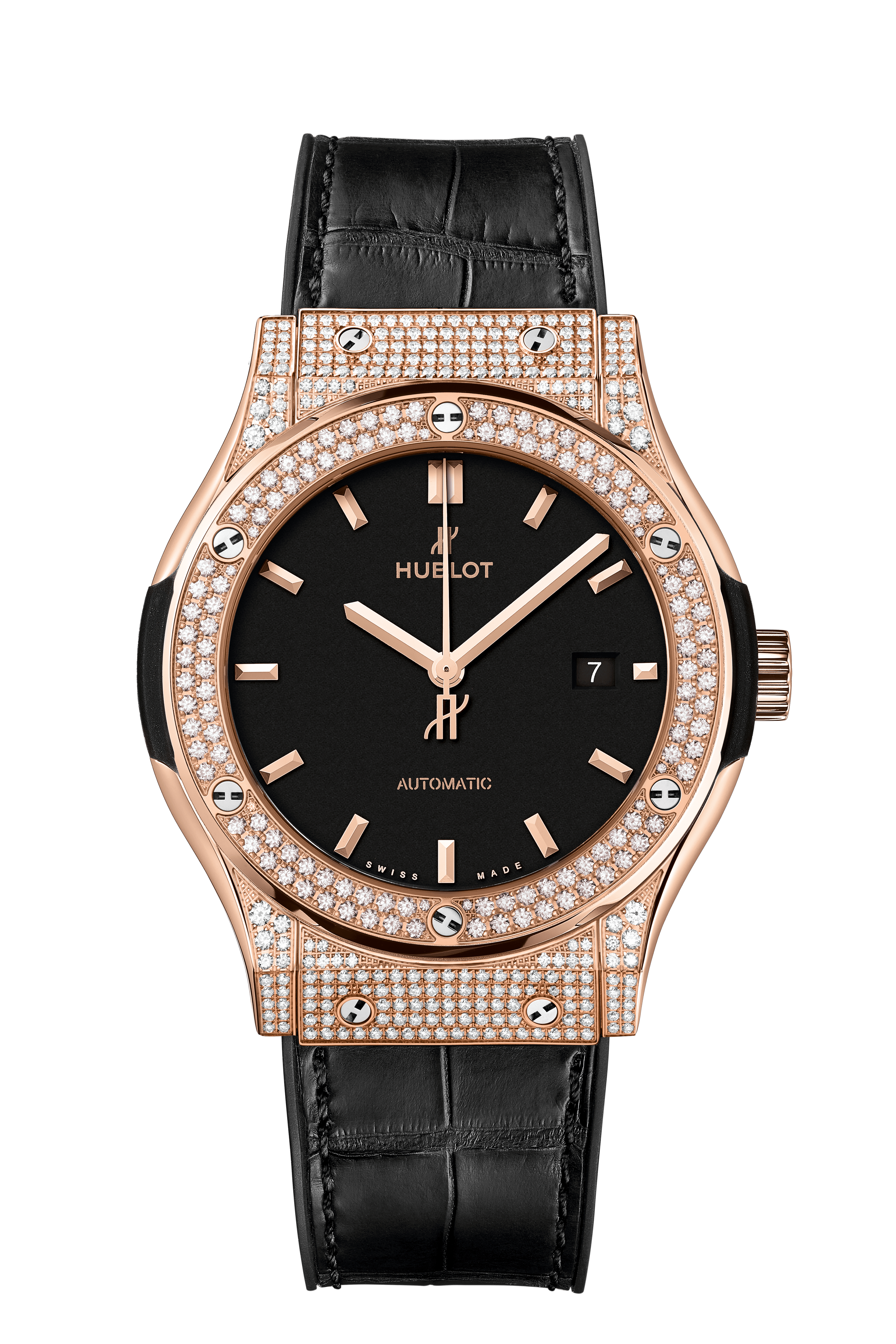 Classic Fusion King Gold Pavé 42 mm 