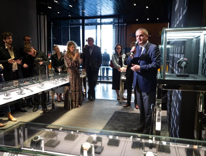 Ricardo Guadalupe at Hublot Digital Boutique launch