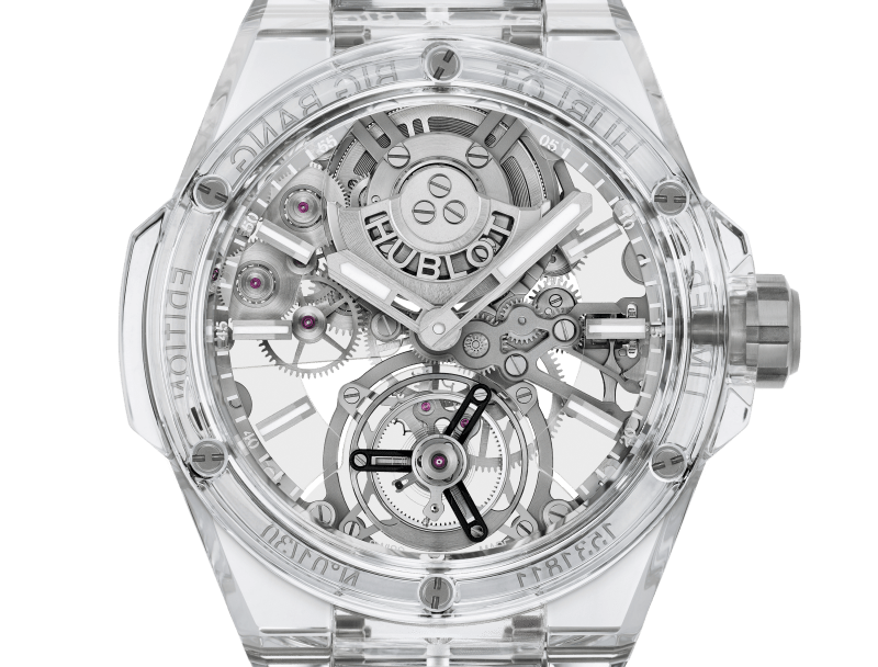 Big Bang Integrated Tourbillon Full Sapphire 43 mm Hublot US