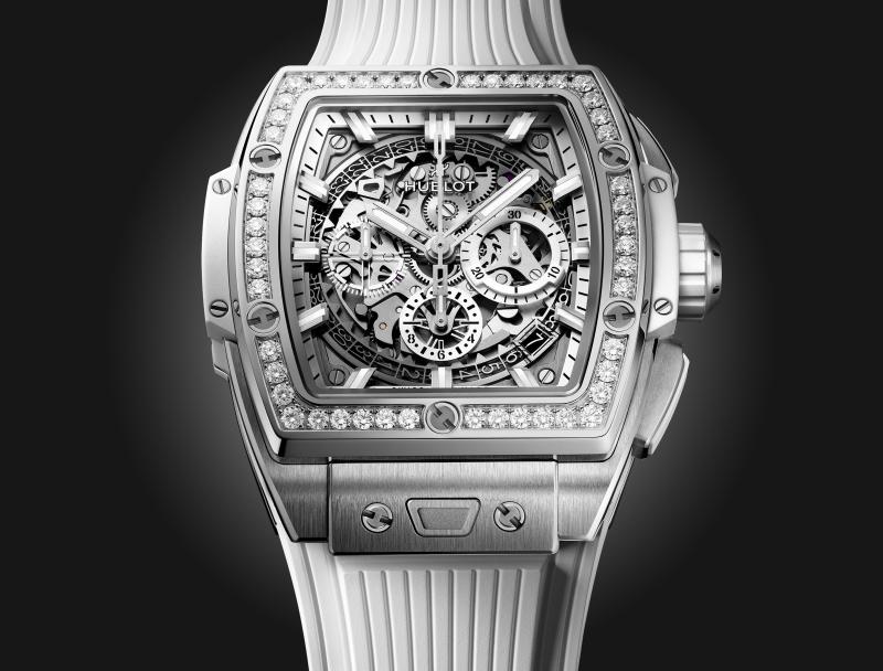 Spirit of Big Bang Titanium White Diamonds 42 mm | Hublot