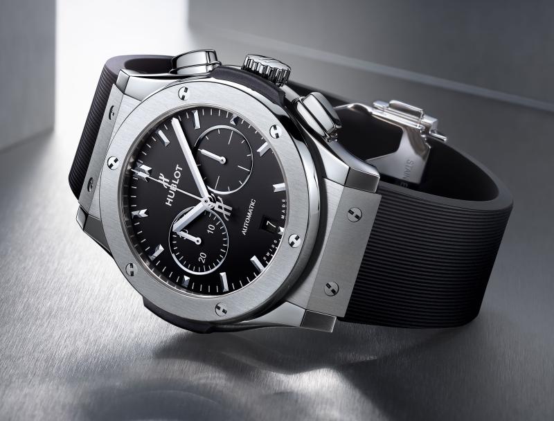 Classic Fusion Chronograph Titanium on Rubber 42 mm | Hublot