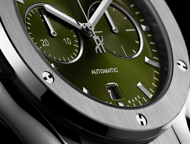 classic Fusion Chronograph Titanium Green 42 mm