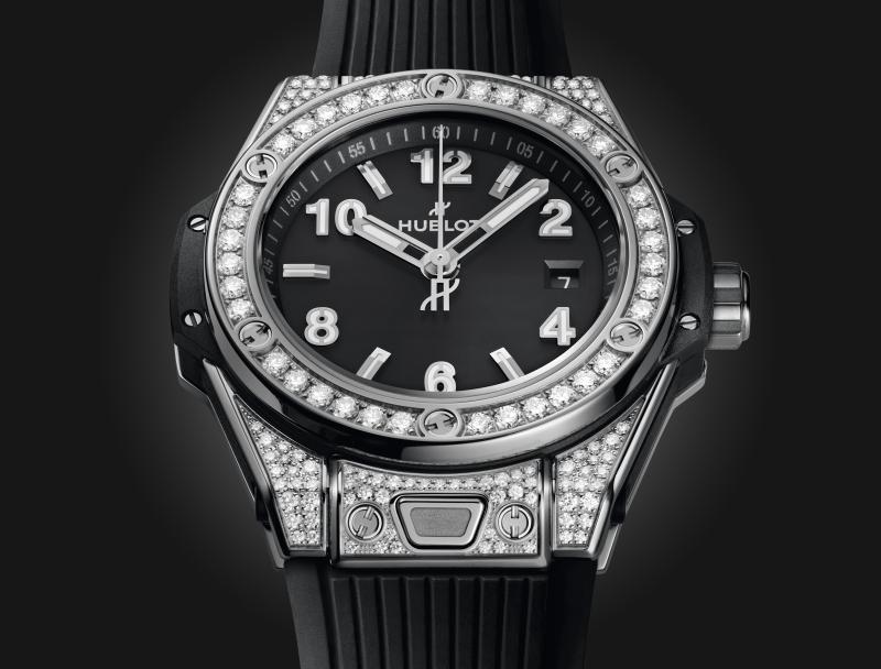 Big Bang One Click Steel Pavé 33 mm | Hublot