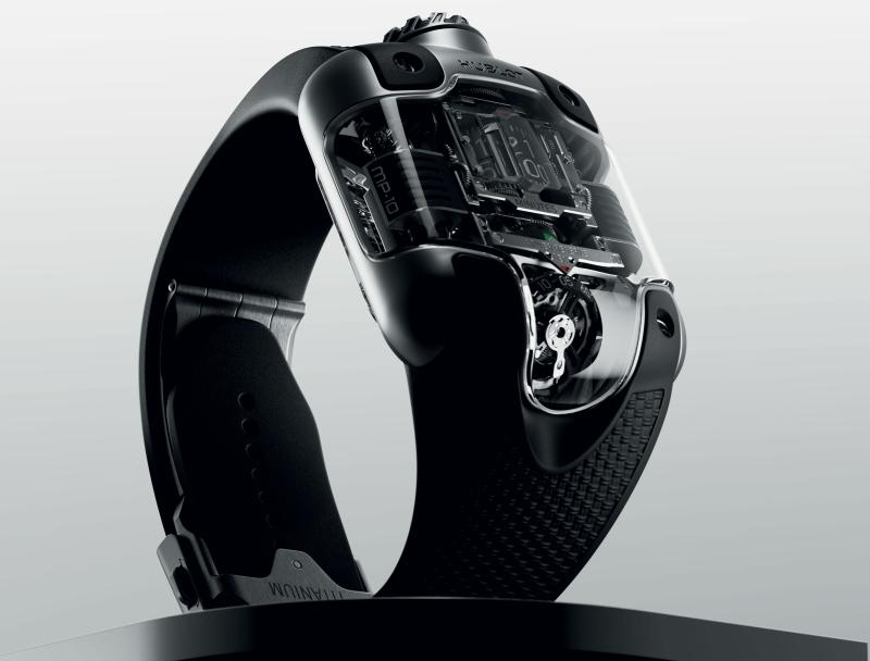 MP-10 トゥールビヨン ウエイト エナジー システム チタニウム | Hublot