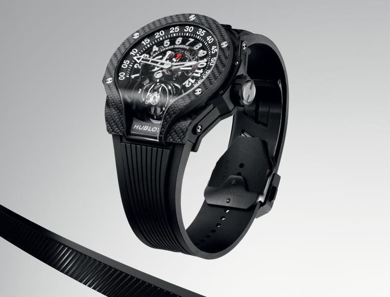 MP-13 Tourbillon Bi-Axis Retrograde Black Carbon 44 mm | Hublot