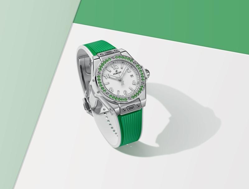 Big Bang One Click Joyful Steel Apple Green 33 mm | Hublot