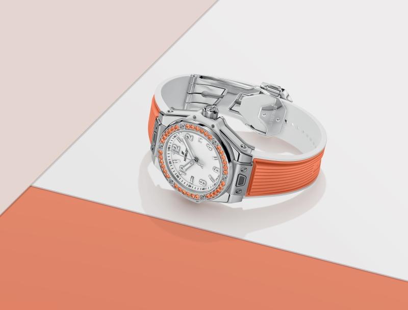 Big Bang One Click Joyful Steel Orange 33 mm | Hublot
