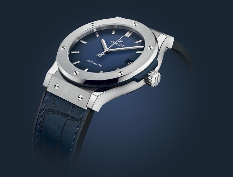 Classic Fusion Titanium Deep Blue 45 mm