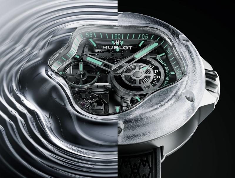 MP-17 Meca-10 Arsham Splash Titanium Sapphire 42 mm | Hublot