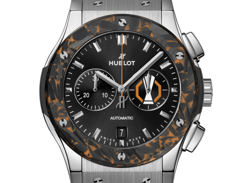Classic Fusion Chronograph UEFA Europa League Titanium Carbon 42
