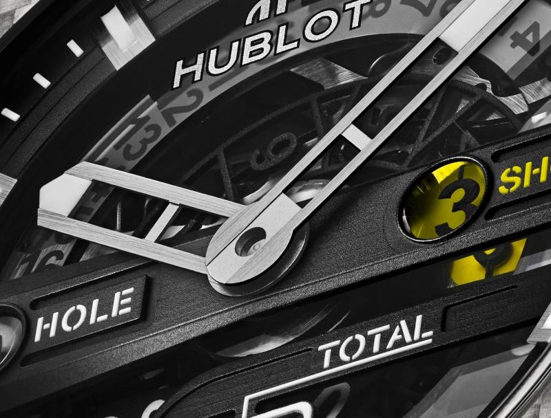 Big Bang Unico Golf 45 mm, close up