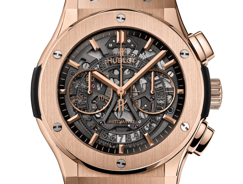 hublot classic fusion chronograph king gold