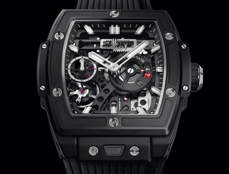 Spirit of Big Bang Meca-10 Black Magic 45 mm, bottom view