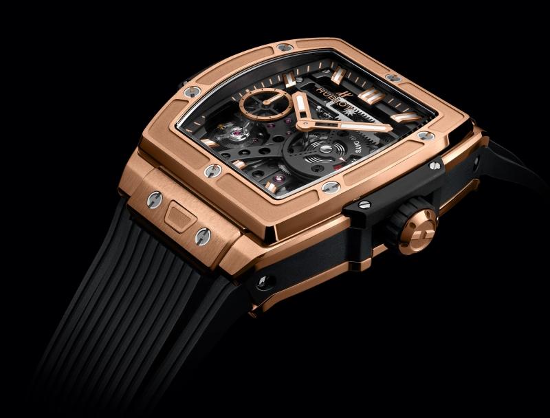 Spirit of Big Bang Meca-10 King Gold 45 mm, side view