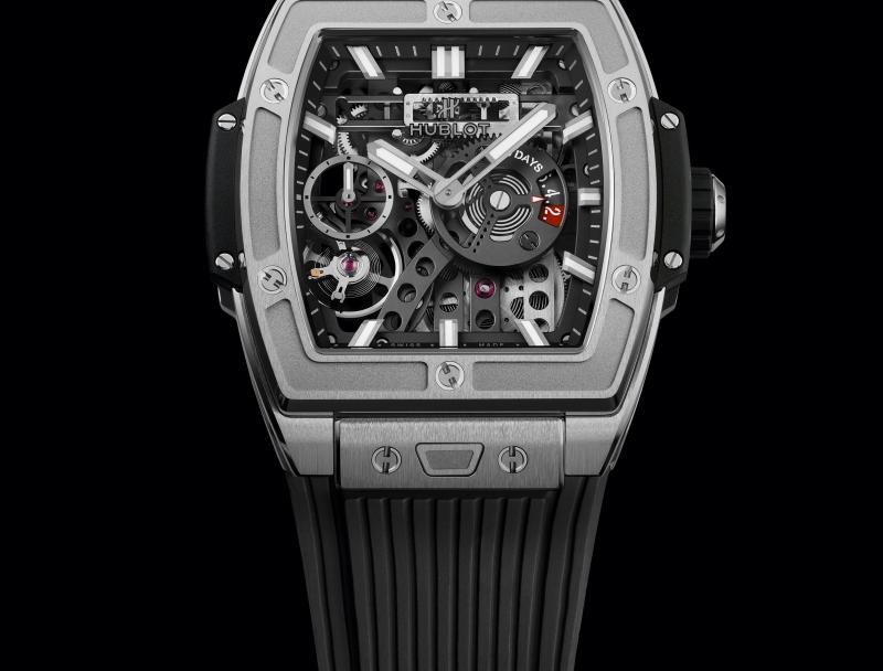 Spirit of Big Bang Meca-10 Titanium 45 mm, bottom view