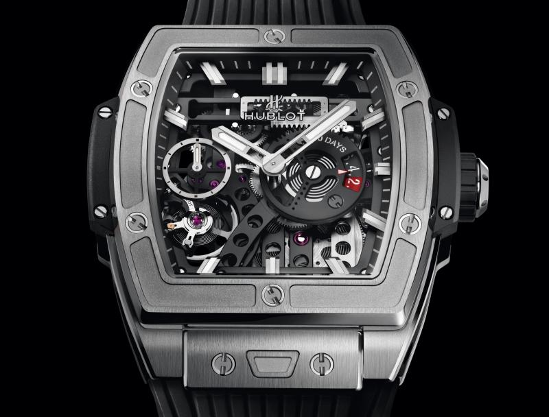 Spirit of Big Bang Meca-10 Titanium 45 mm, bottom view