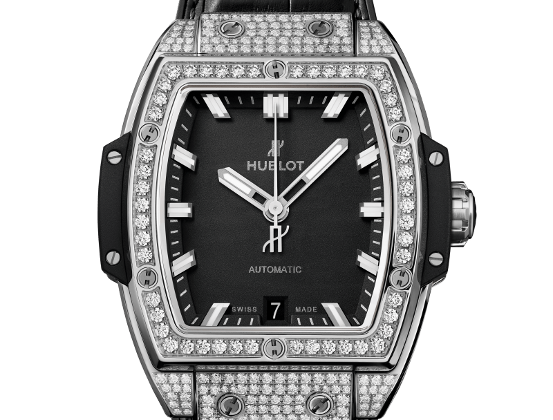hublot titanium pave
