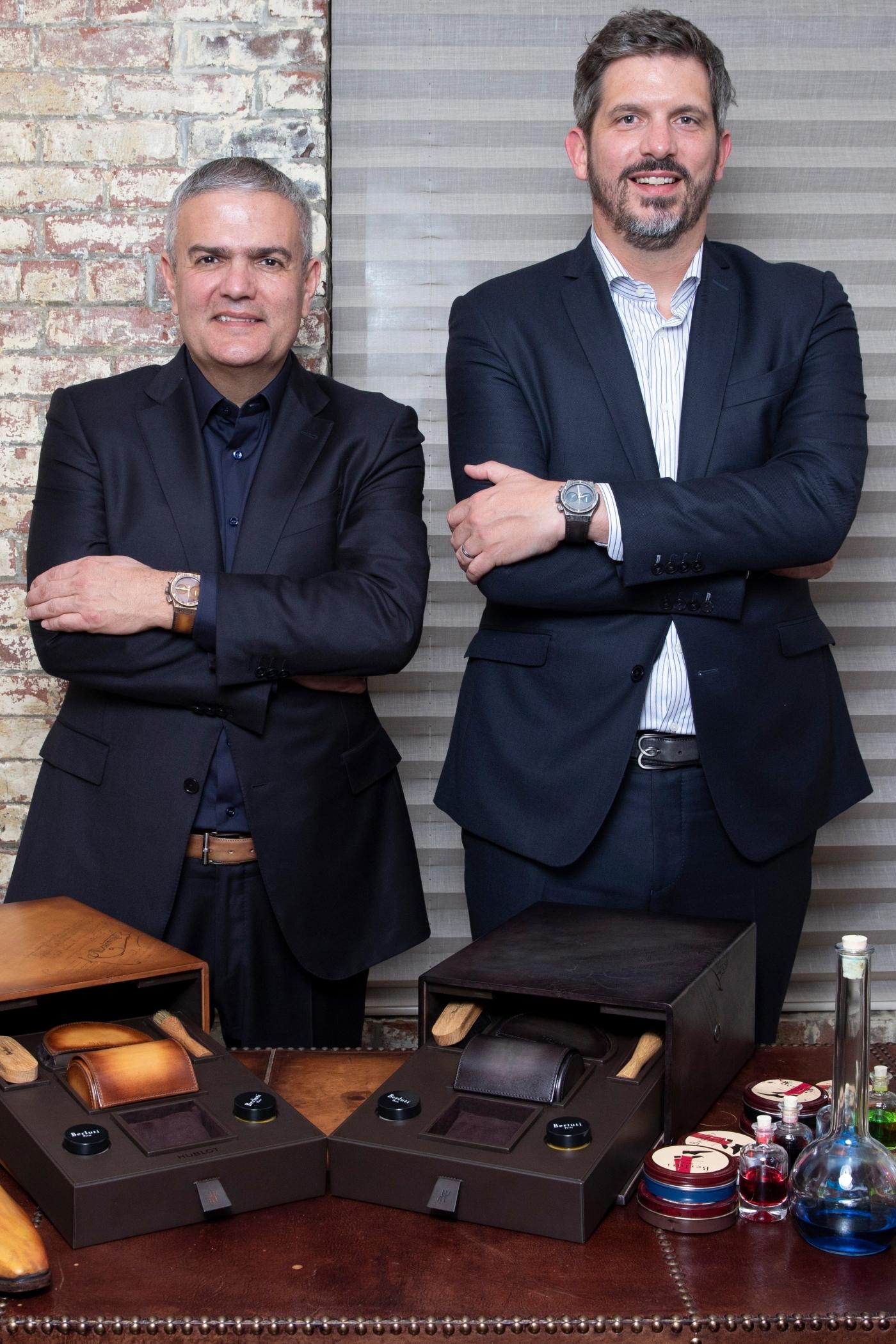 Excellence In Script THE HALLMARK OF EXCELLENCE: A HUBLOT CASE BEARING BERLUTI'S “SCRITTO ...