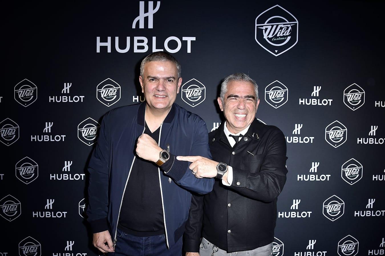 Ricardo Guadalupe and Laurent Picciotto at the Classic Fusion Wild Customs event