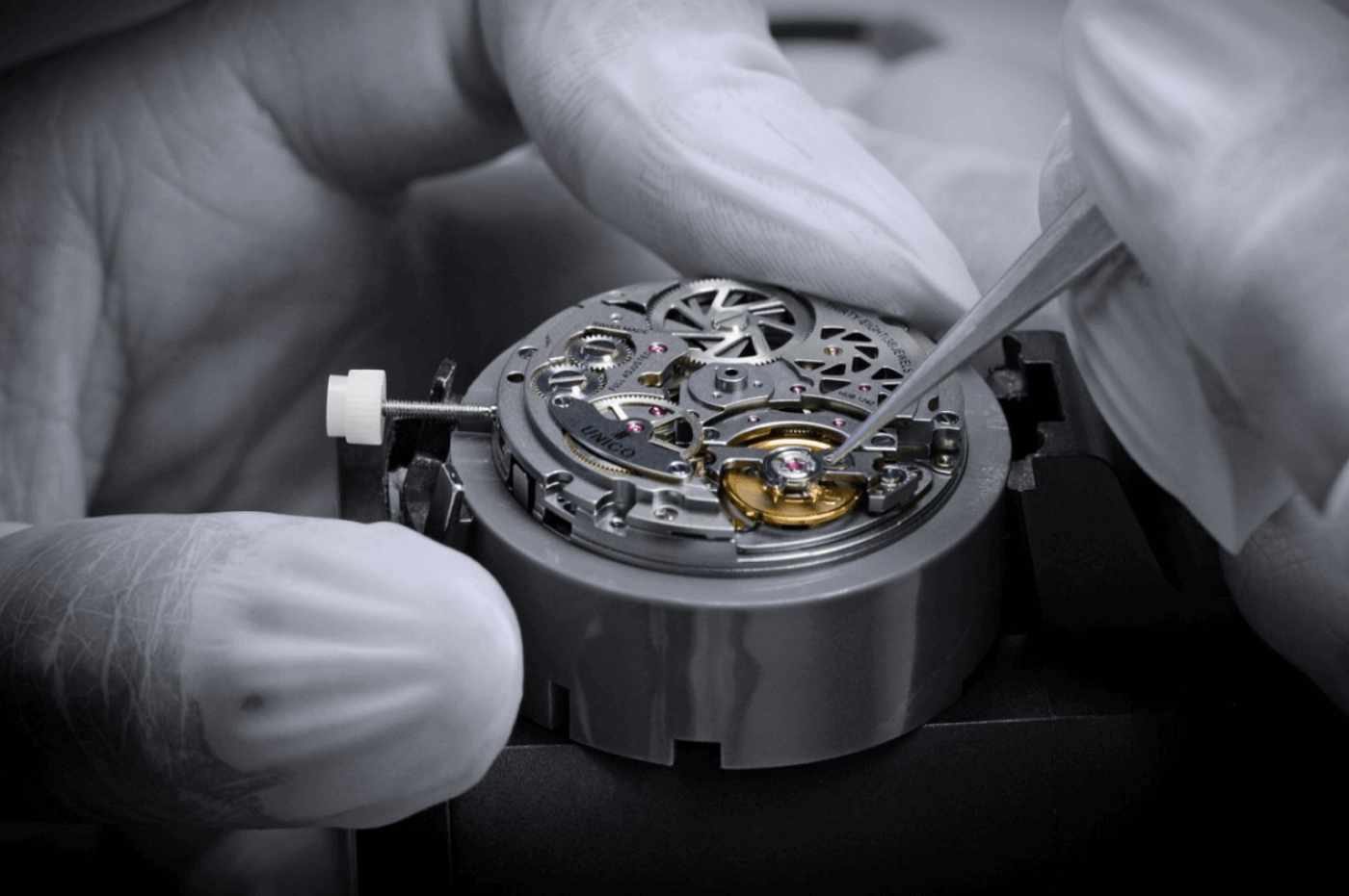 Watchmaking close-up