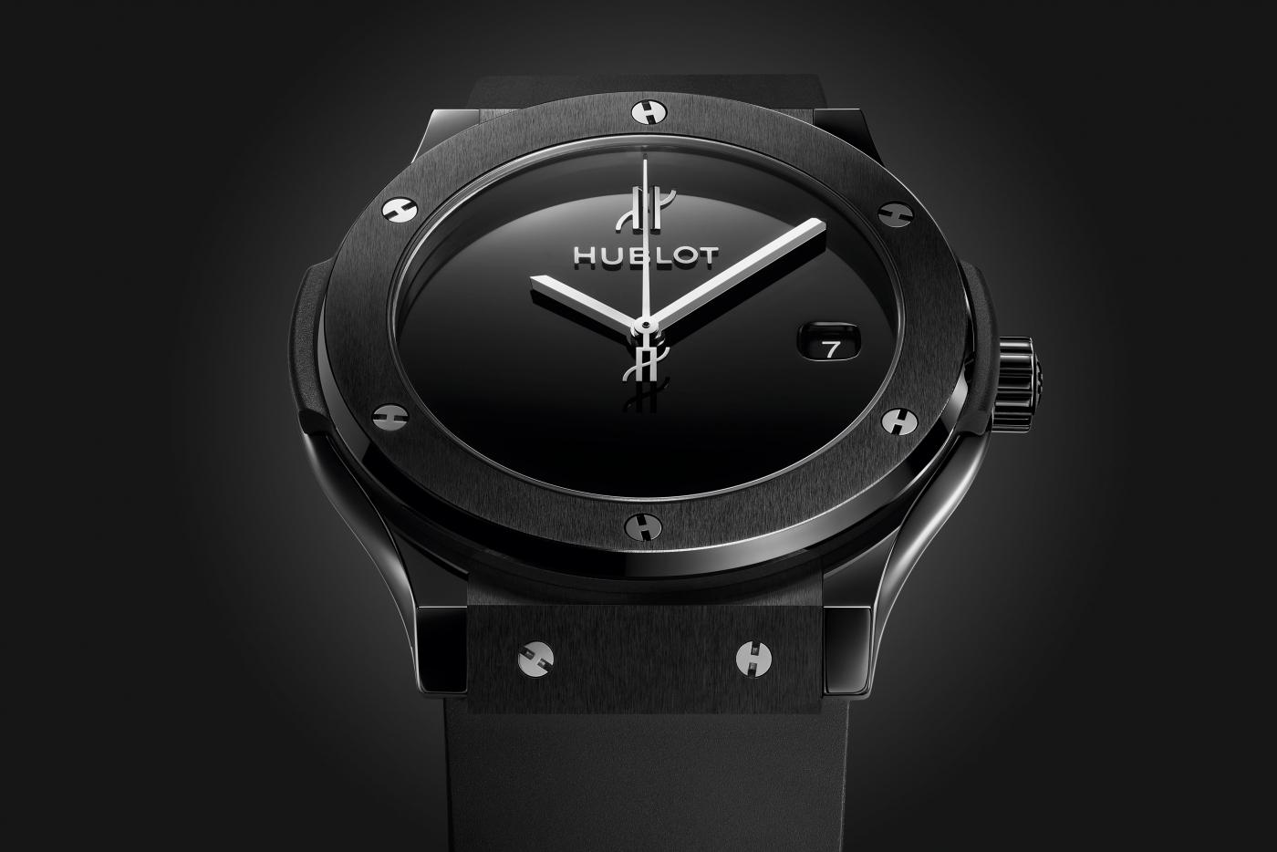 hublot 40th anniversary black ceramic