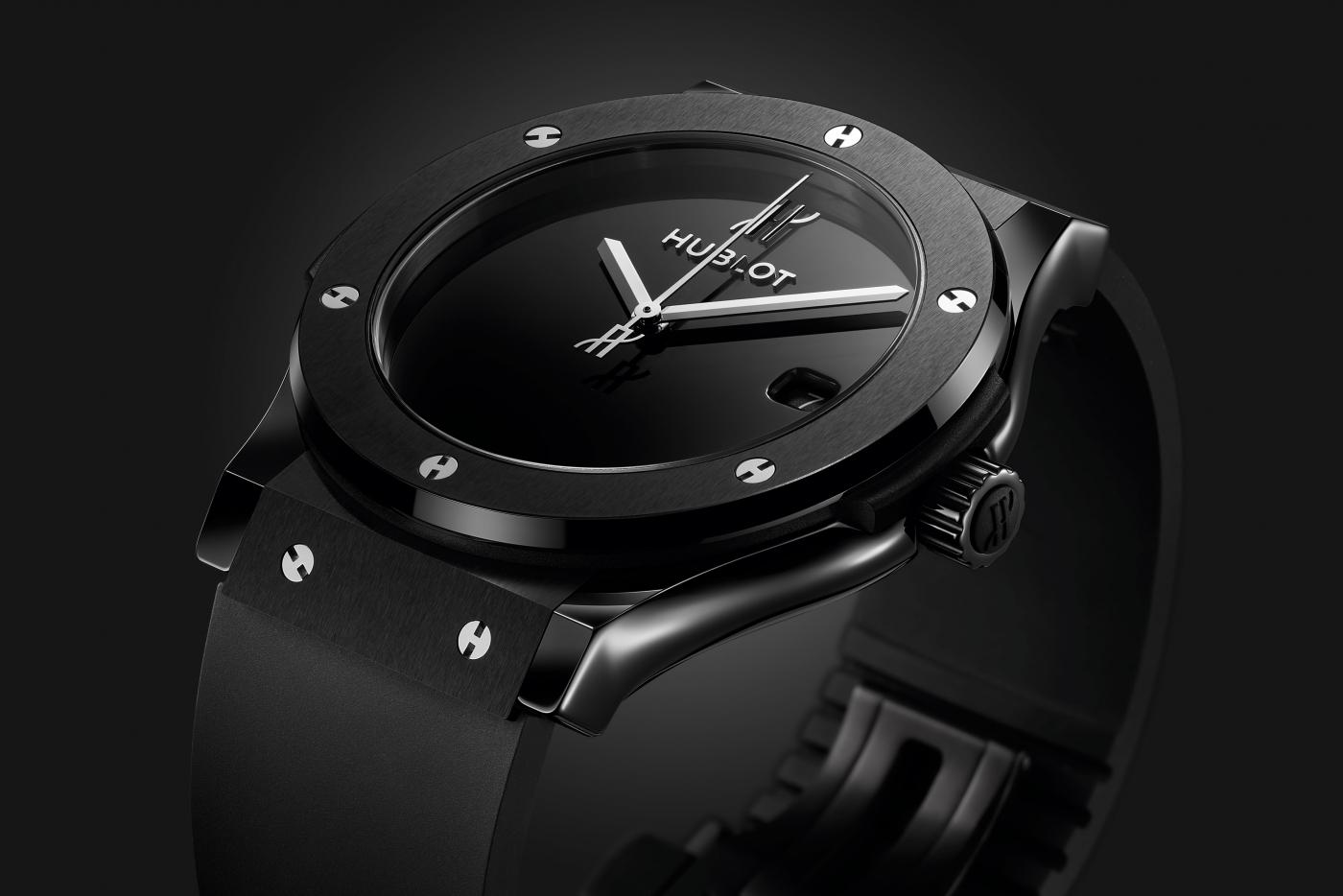 hublot 40th anniversary black ceramic