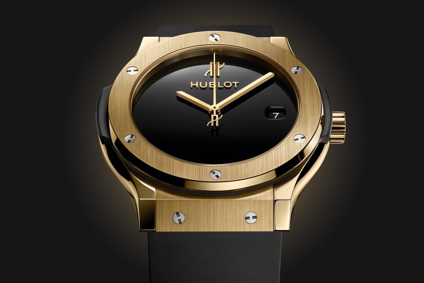 hublot 40th anniversary black ceramic