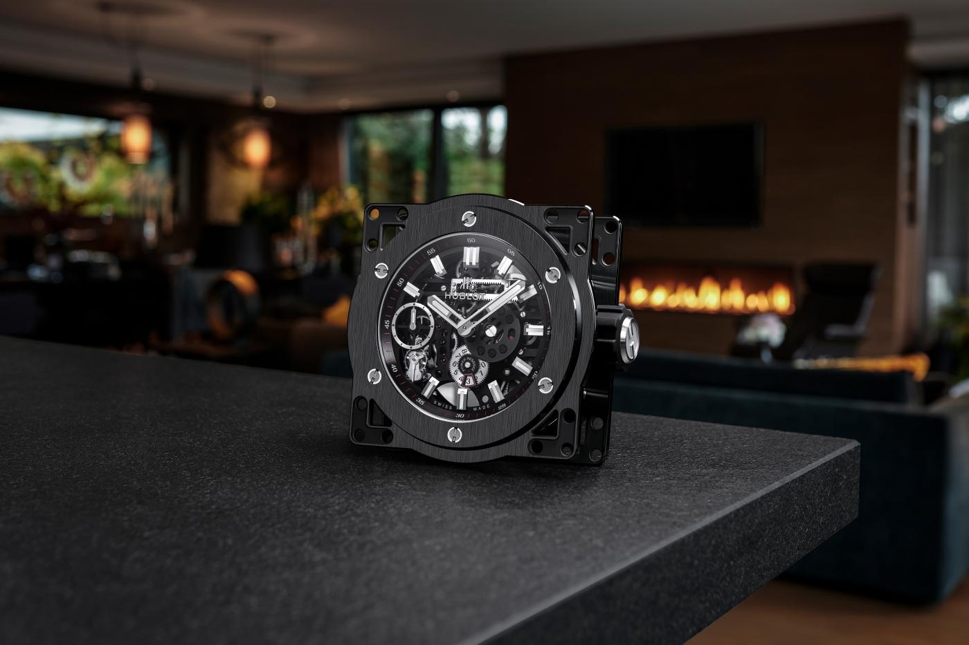 Hublot Classic Fusion 542.NX.1171.LR Titanium with Black Alligator Leather Watch