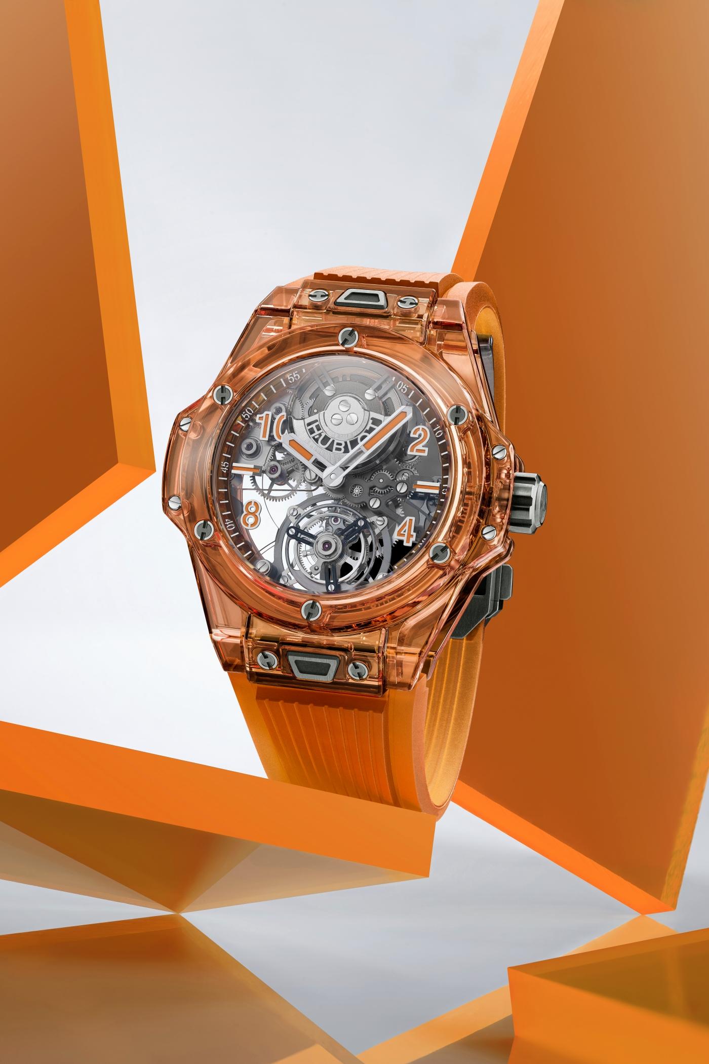 hublot orange sapphire price
