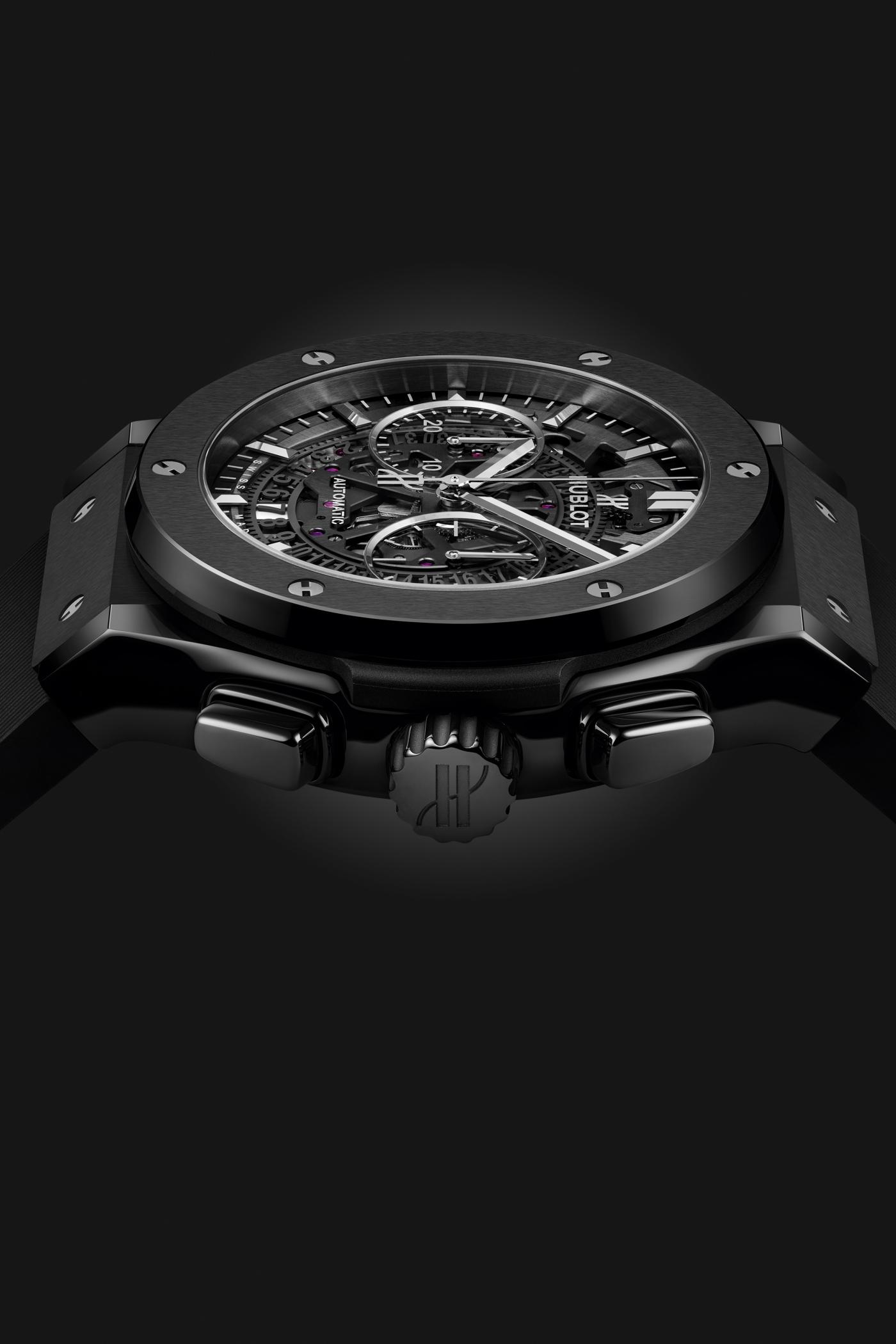 hublot classic fusion aerofusion black magic