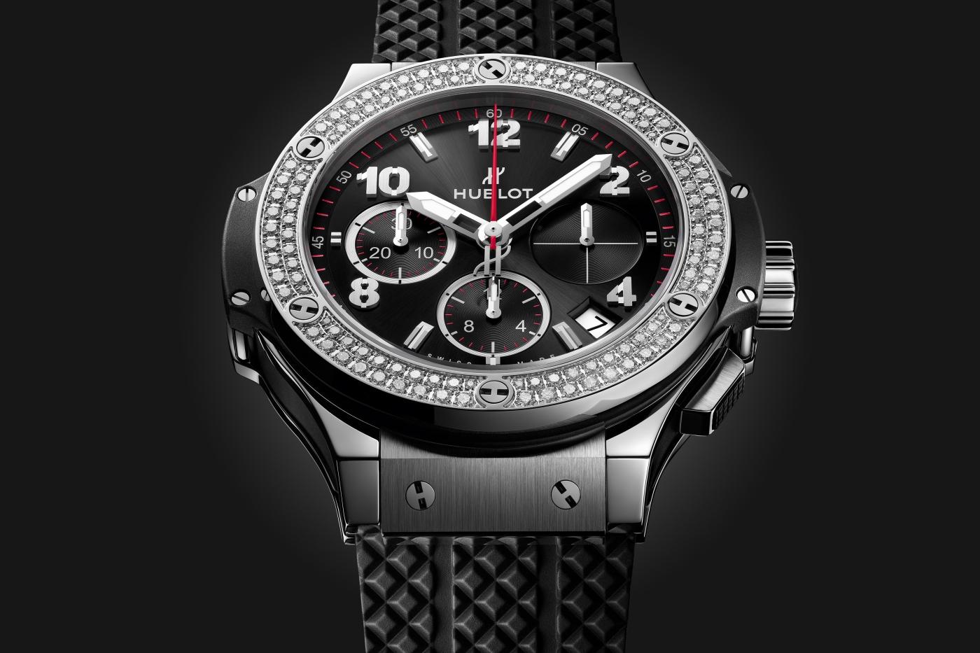 Big Bang Steel Diamonds 41 mm