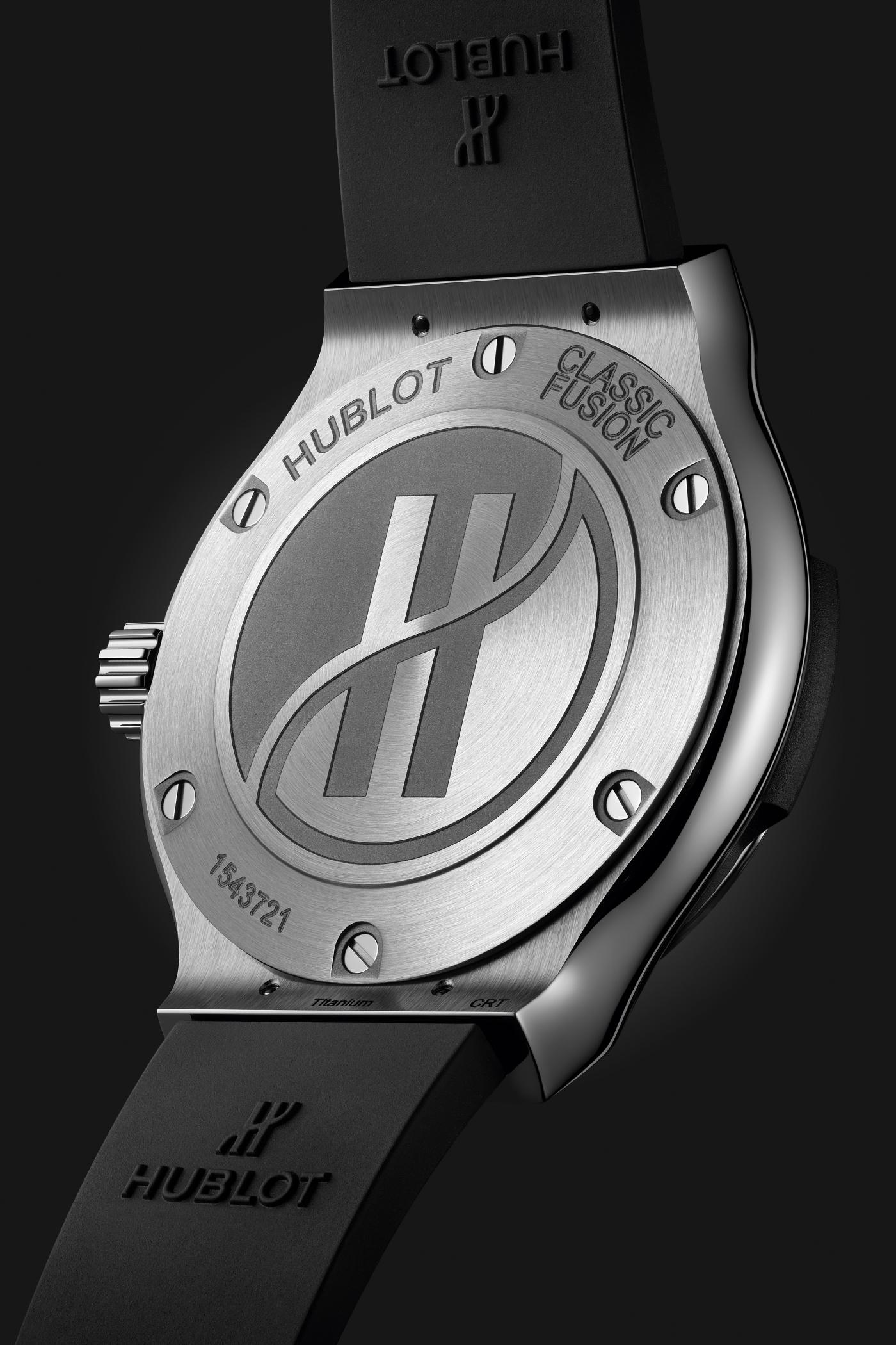 Classic Fusion Titanium on Rubber 33 mm Hublot