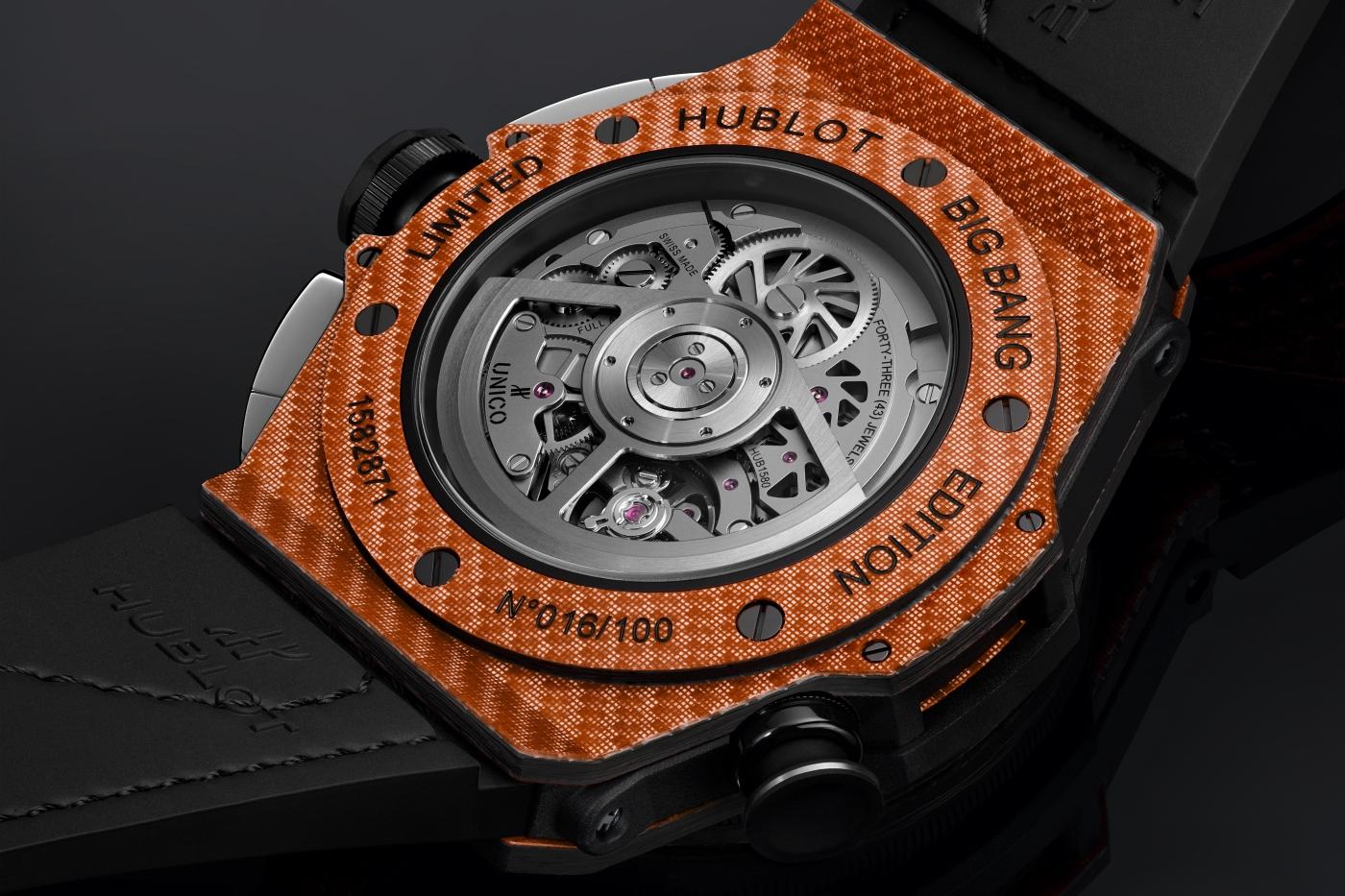 Big Bang Unico Golf Orange Carbon 45 mm | Hublot NO