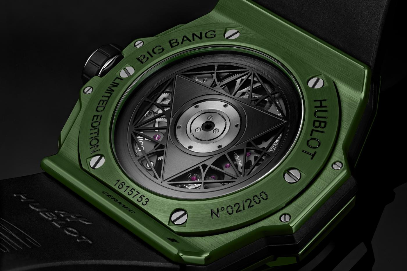 hublot big bang green