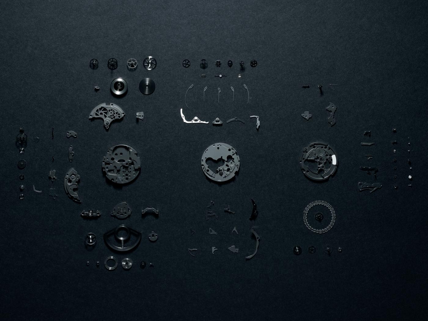 Hublot Unico movement parts