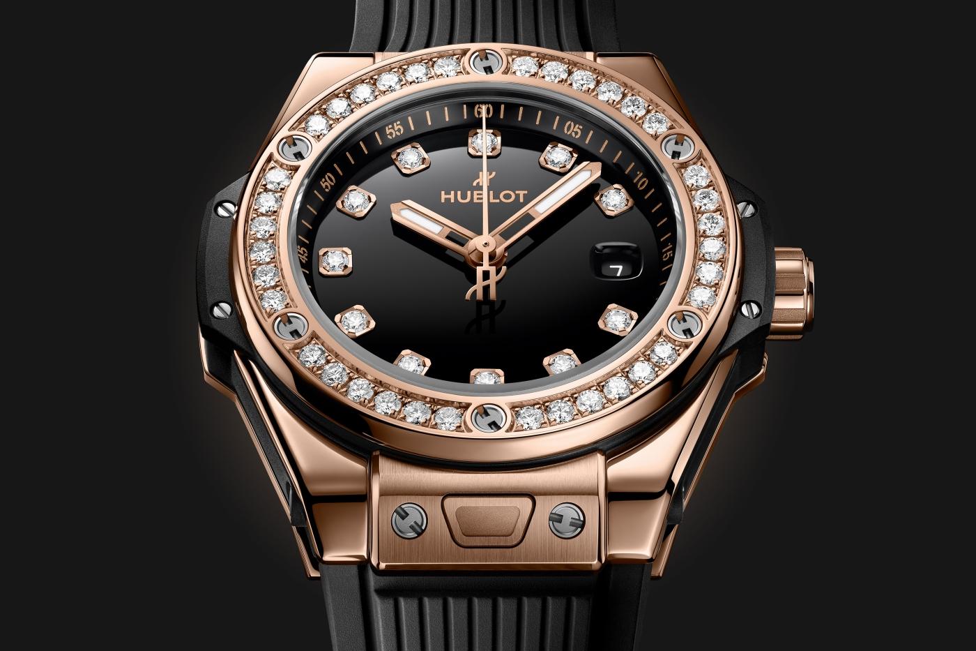 Hublot big bang gold diamonds on sale