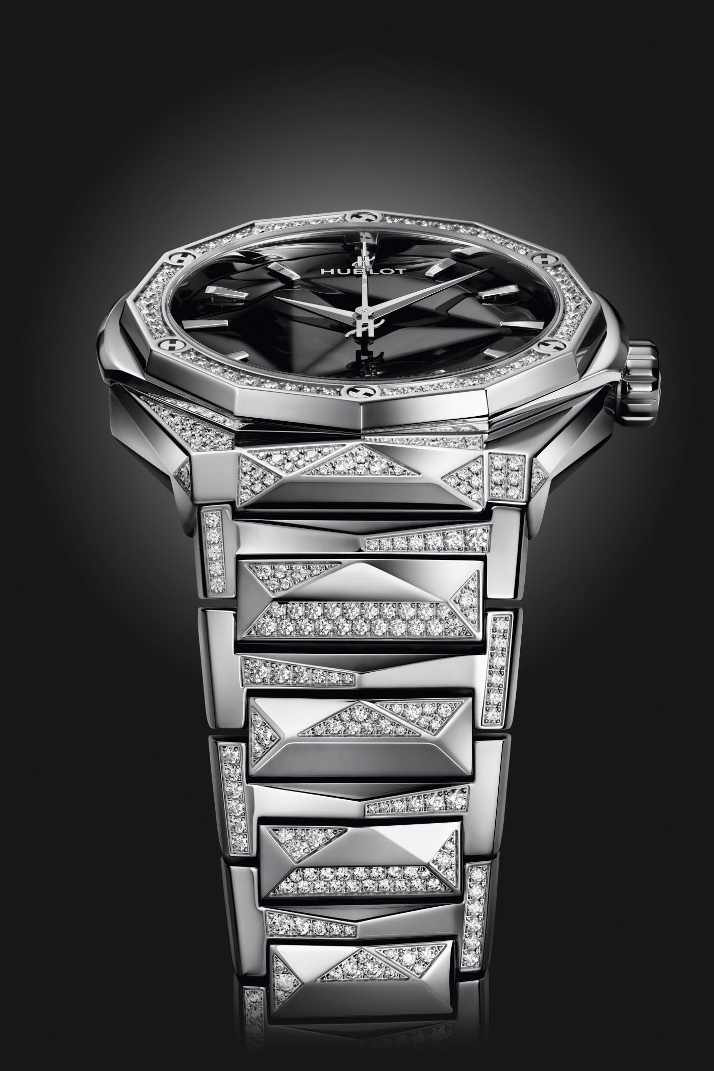 Classic Fusion Orlinski Titanium Bracelet Alternative Pavé 40 mm
