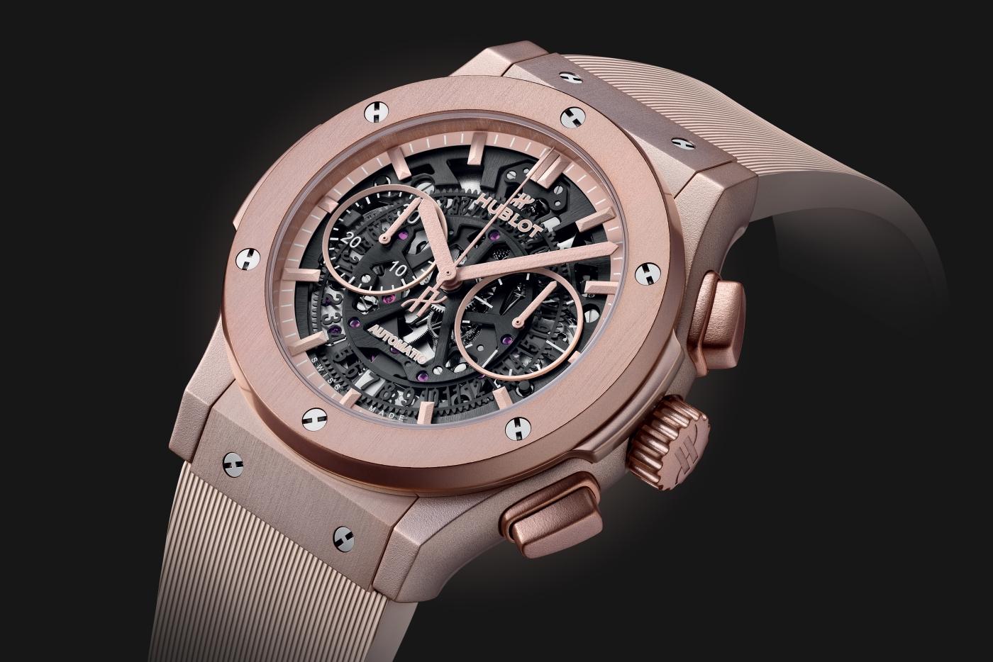 Classic Fusion Aerofusion Chronograph Aluminium Pink 45 mm